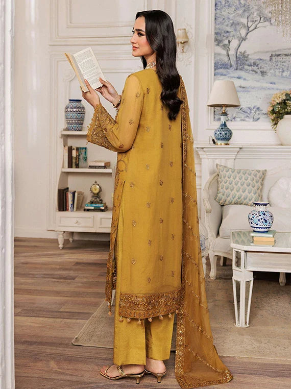 ALKAUSAR Luxe Chiffon Embroidered Collection 2026 (03-Ethereal)