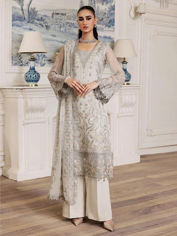ALKAUSAR Luxe Chiffon Embroidered Collection 2026 (05-Seraphine)