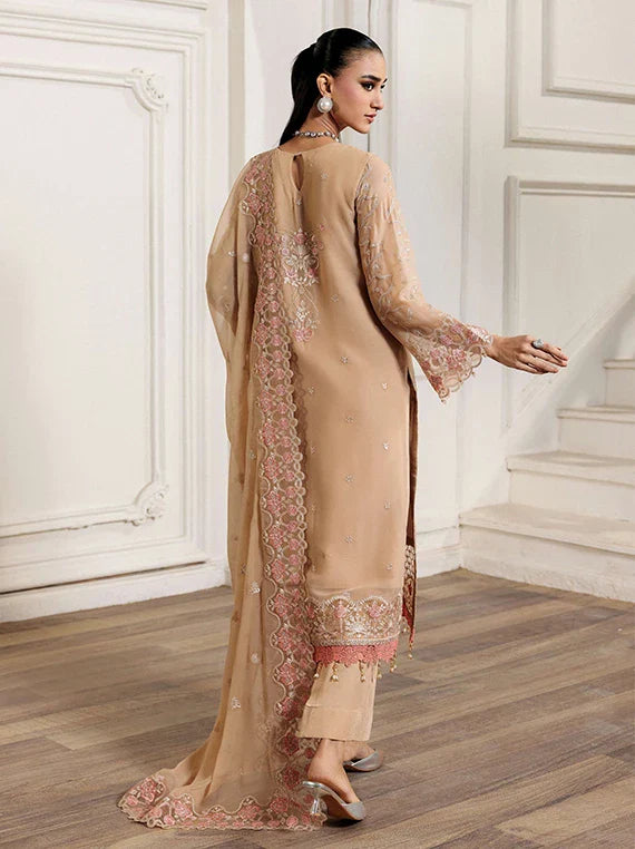 ALKAUSAR Luxe Chiffon Embroidered Collection 2026 (07-Softglow)