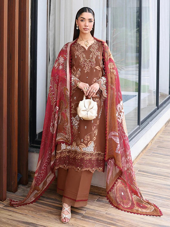 ANDAAZ by Ramsha Luxury Lawn Collection 2026 Vol-14 (Z-1401)