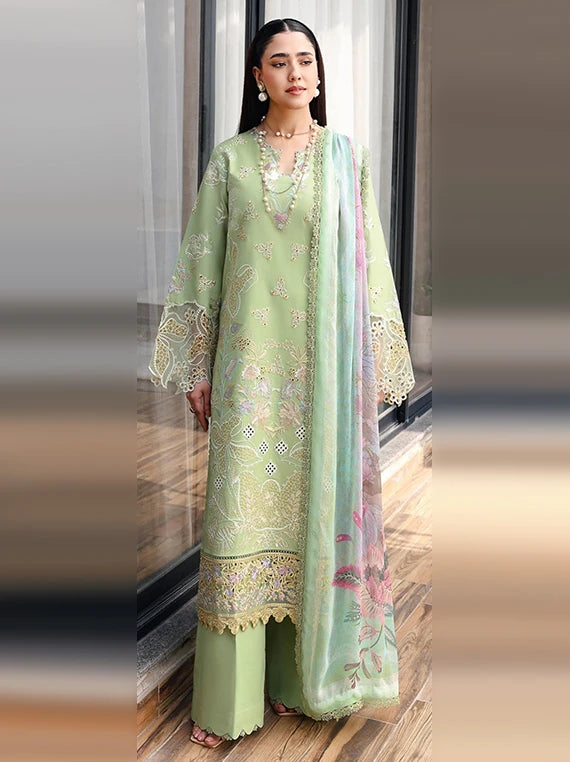ANDAAZ by Ramsha Luxury Lawn Collection 2026 Vol-14 (Z-1402)