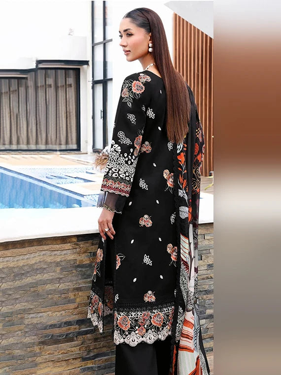 ANDAAZ by Ramsha Luxury Lawn Collection 2026 Vol-14 (Z-1403)