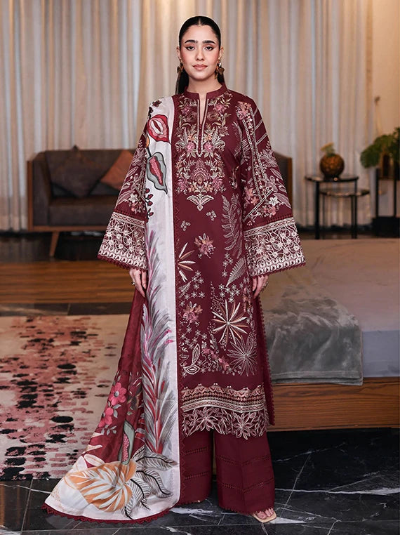 ANDAAZ by Ramsha Luxury Lawn Collection 2026 Vol-14 (Z-1406)