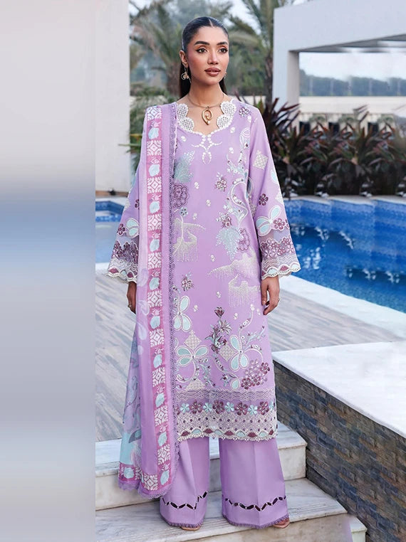 ANDAAZ by Ramsha Luxury Lawn Collection 2026 Vol-14 (Z-1407)