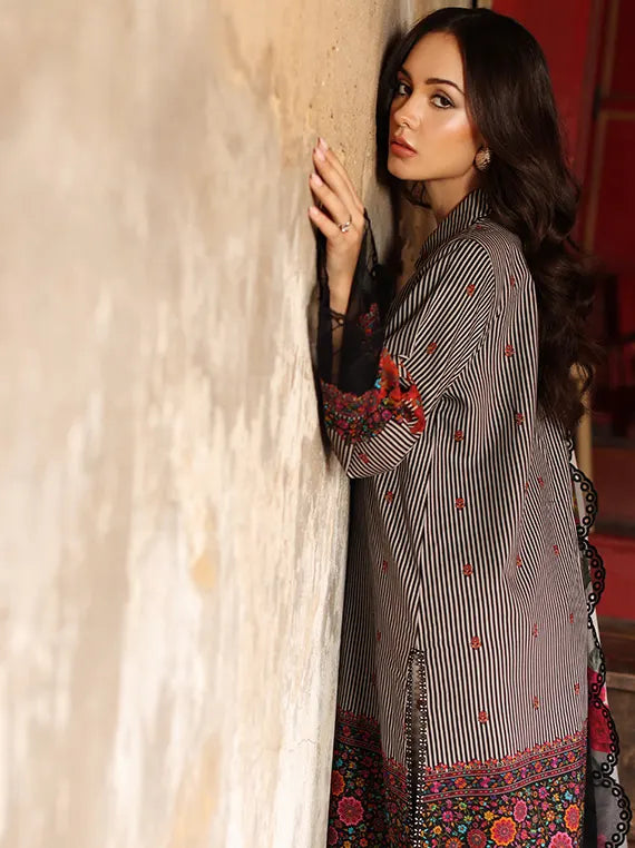 ANIIQ by Charizma Embroidered Unstitched Linen Collection'26 (ANW7-12)