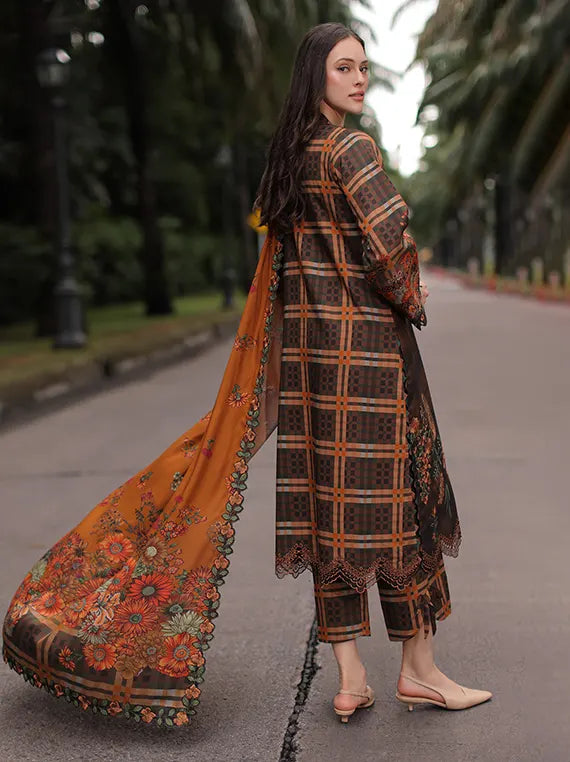 ANIIQ by Charizma Embroidered Unstitched Linen Collection'26 (ANW7-15)