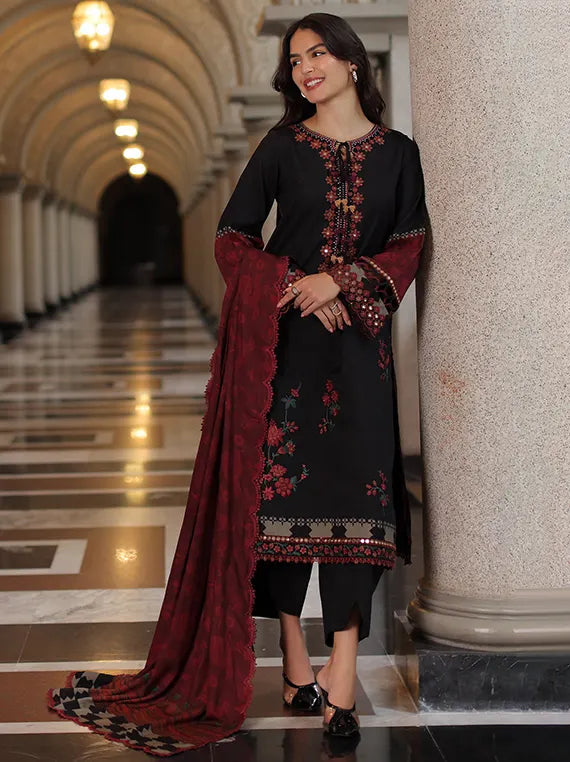 ANIIQ by Charizma Embroidered Unstitched Linen Collection'26 (ANW7-18)