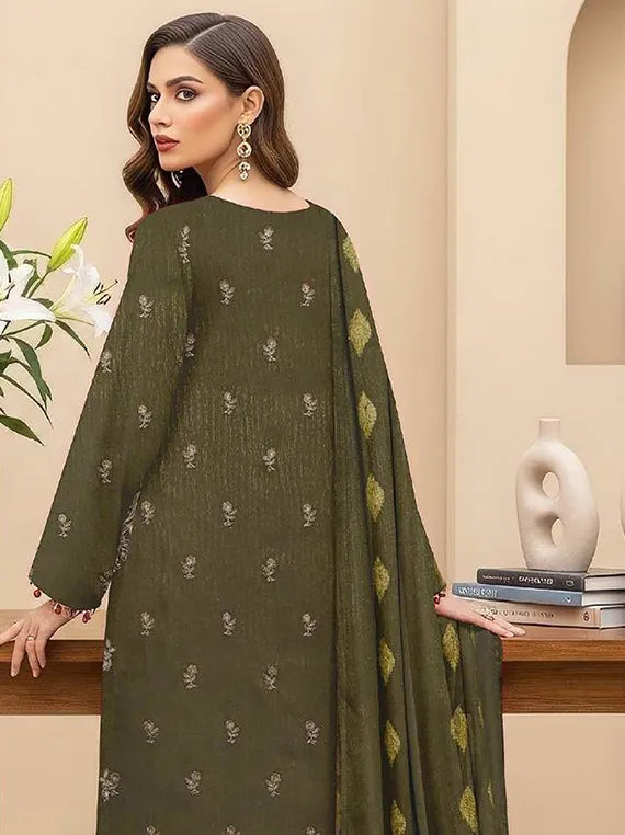 APSRA by Khoobsurat Embroidered Peach Leather Collection 2025 (D-06)