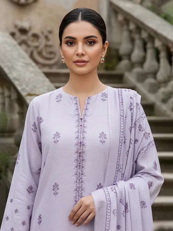 AQS Embroidered Air Jet Peach Collection 2025 (D-01)