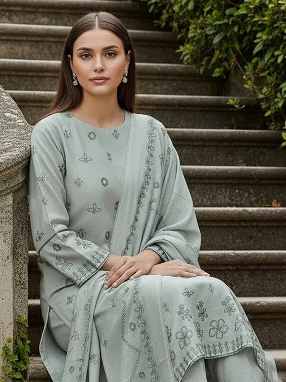 AQS Embroidered Air Jet Peach Collection 2025 (D-02)