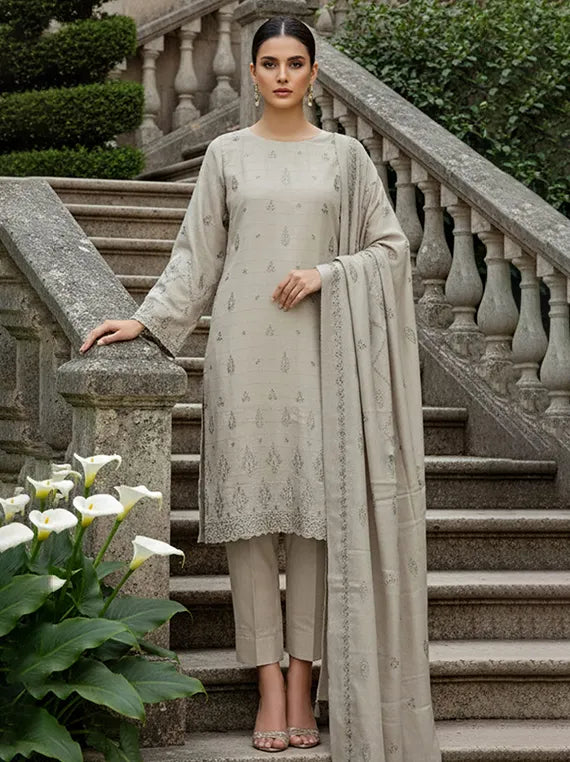 AQS Embroidered Air Jet Peach Collection 2025 (D-04)