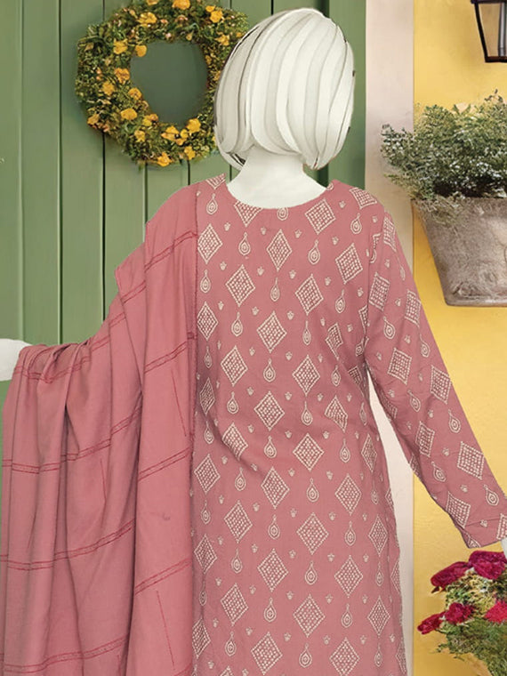 AREEBA Printed Fancy Peach Collection 2025 By ABC (D-02)