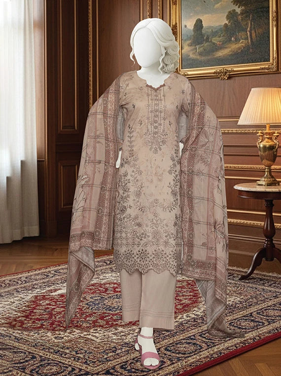 ARZEN by ABC Elite Fancy Lawn Collection 2026 (D-04)