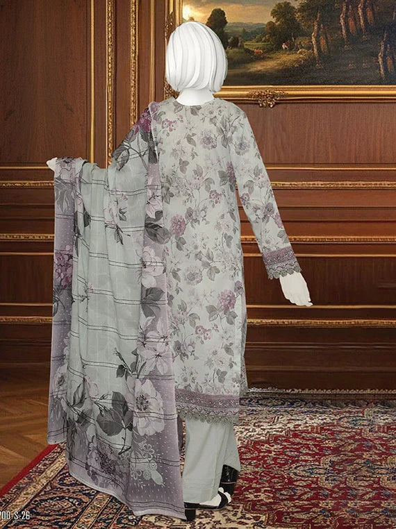 ARZEN by ABC Elite Fancy Lawn Collection 2026 (D-06)