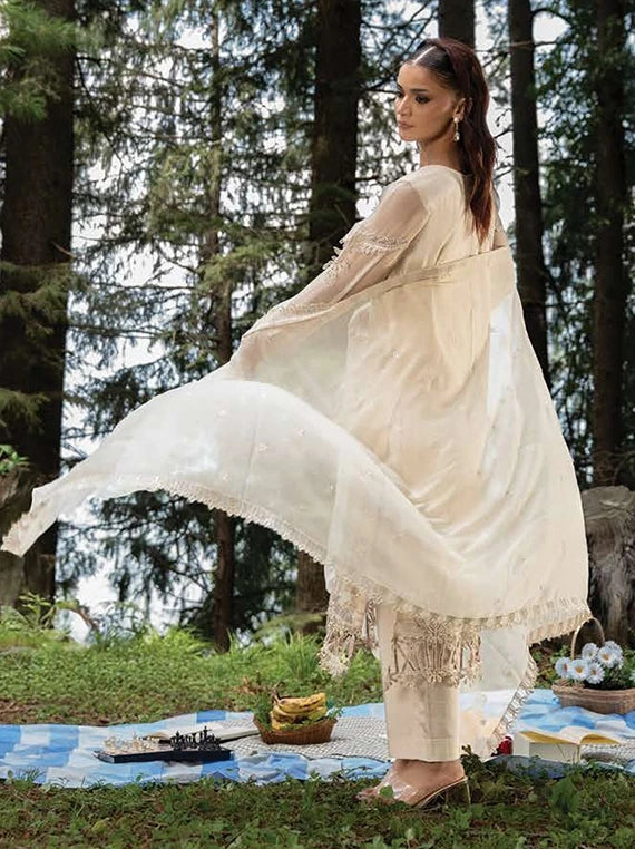 AURA by Zebtan Embroidered Chiffon Collection 2026 (AR-04)
