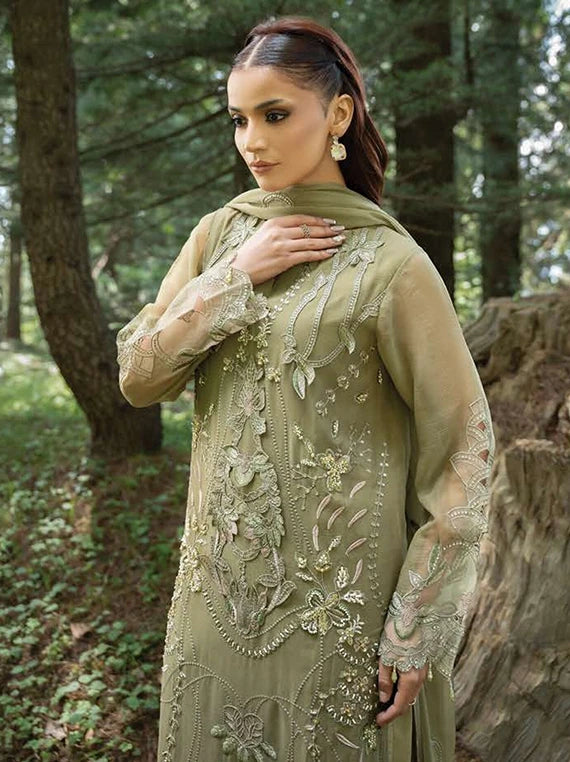 AURA by Zebtan Embroidered Chiffon Collection 2026 (AR-06)