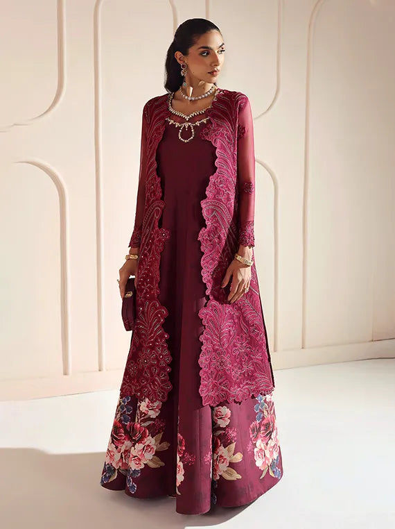 AYMAL by Alizeh Embroidered Chiffon Collection 2026 (2203-JUGNU)