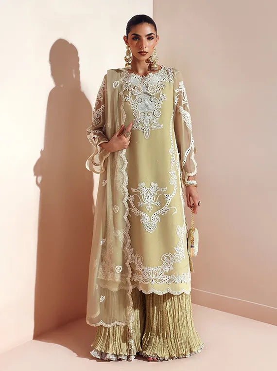 AYMAL by Alizeh Embroidered Chiffon Collection 2026 (2207-ALIHA)