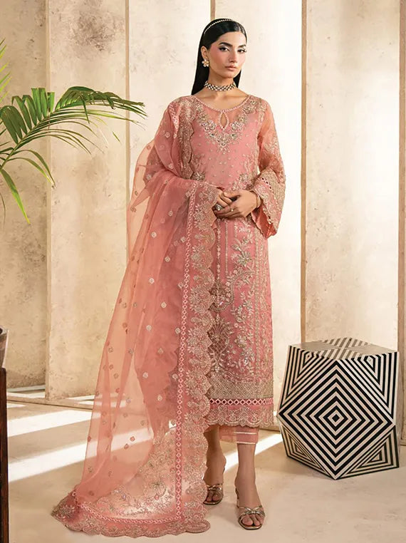 AZIRA by Gulaal Embroidered Organza Collection 2025 (GL-LFU-03)