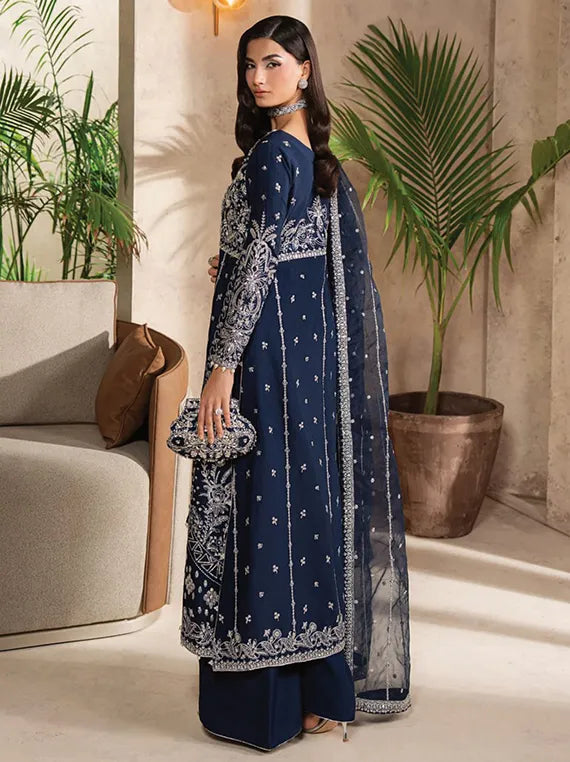 AZIRA by Gulaal Embroidered Organza Collection 2025 (GL-LFU-04)