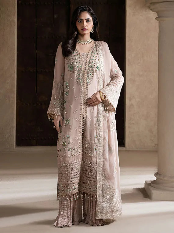 AZU by Ahmed EMB Chiffon Collection 2026 Vol-17 (D-02)