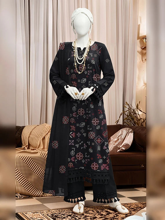 Aaina by ABC Embroidered Lawn Collection 2026 Vol-02 (D-01)