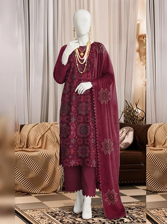 Aaina by ABC Embroidered Lawn Collection 2026 Vol-02 (D-03)