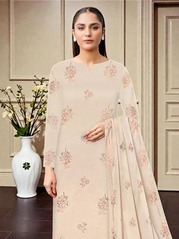 Aanchal by Chawla Fabrics Embroidered Lawn Collection 2026 (D-01)