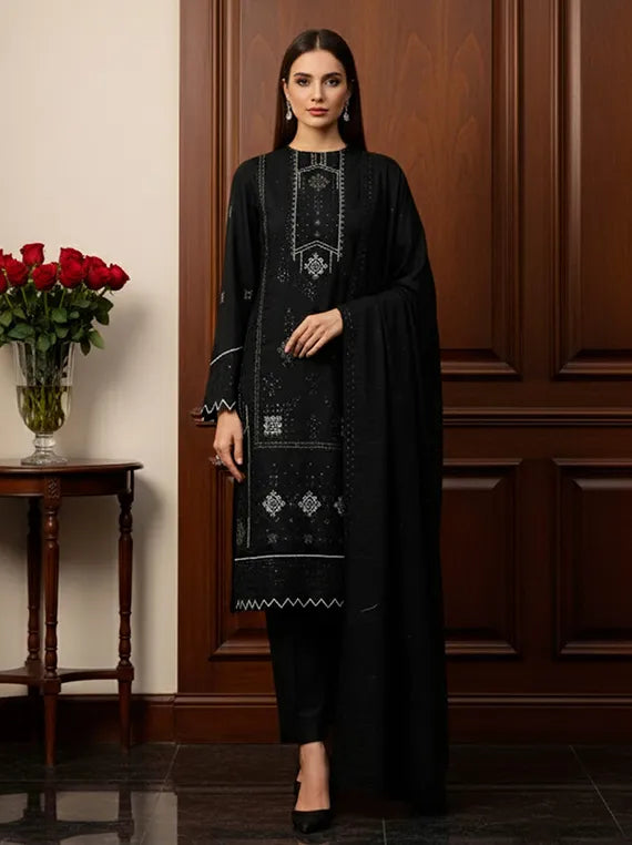 Aarasta Embroidered Dhanak Collection 2025 by BR (D-02)