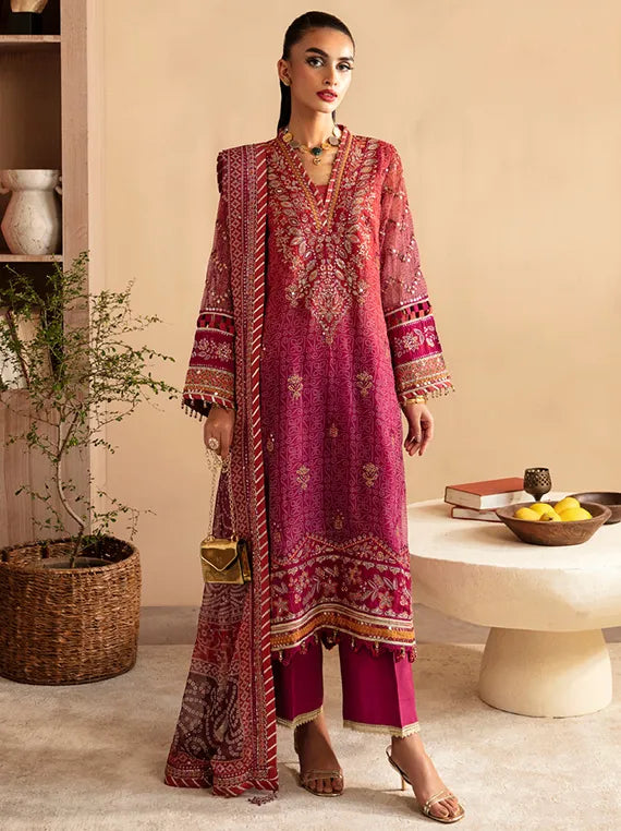 Farasha Ethereal Embroidered Collection 2025 (01 ARISA)