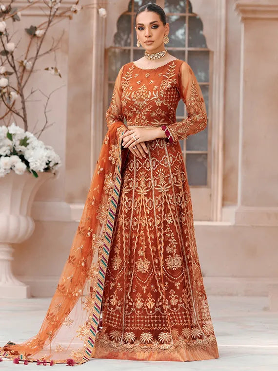 Farasha Ethereal Embroidered Collection 2025 (AVA)