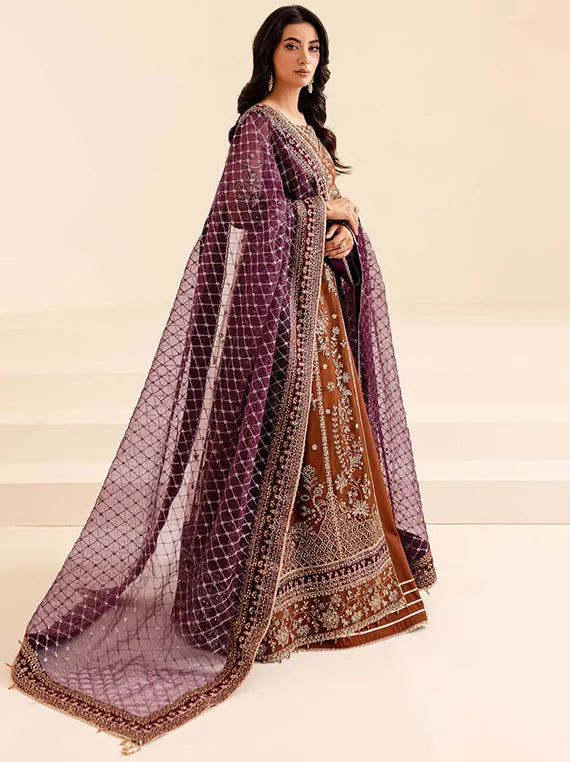 Farasha Ethereal Embroidered Collection 2025 (Crimson Alure)