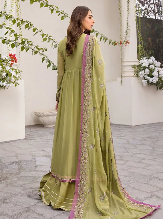 Afrozeh Mystique Embroidered Collection 2025 (FUSEELAH)