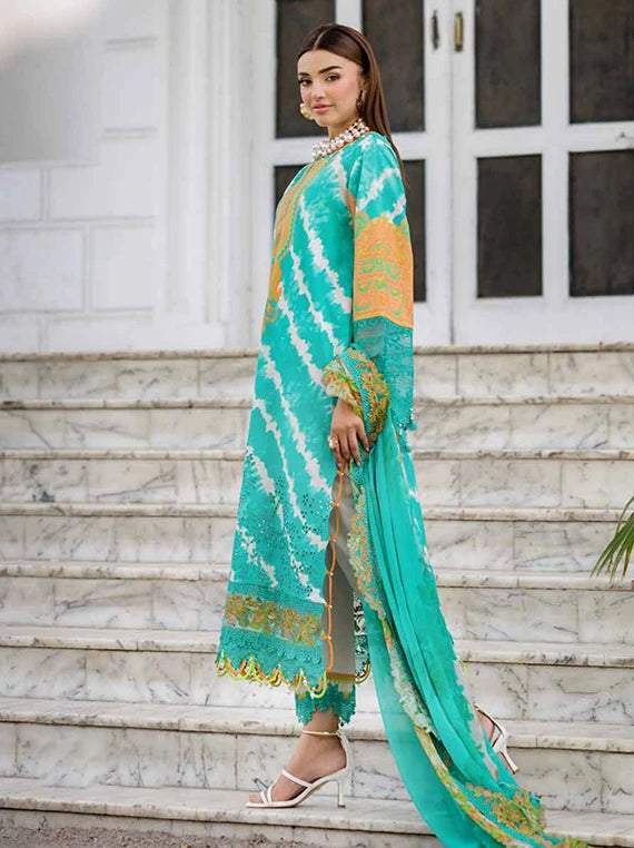 Aghaz E Nou by Charizma Embroidered Lawn Collection 2026 Vol-01 (AG6-07)