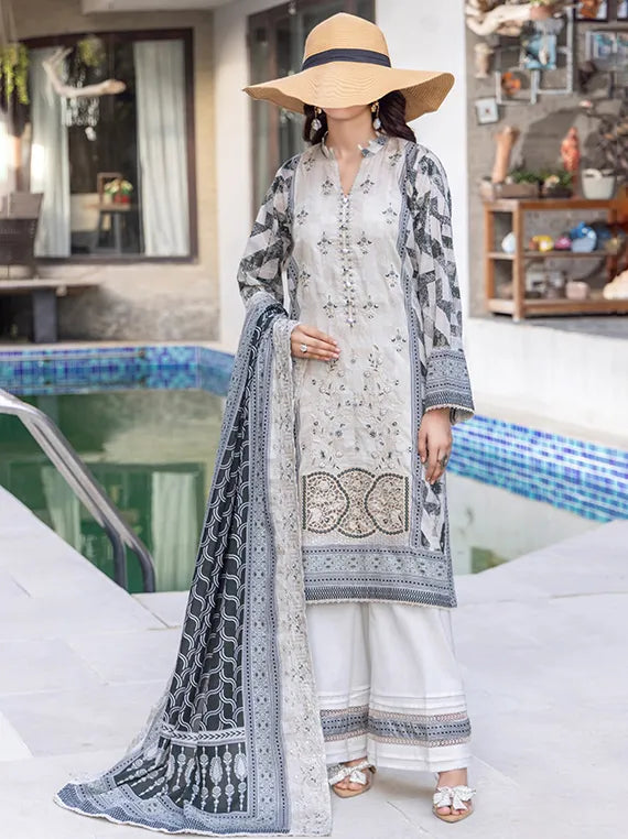 Aiman Manal Printed Embroidered Lawn Collection 2026 Vol-02 (D-01)