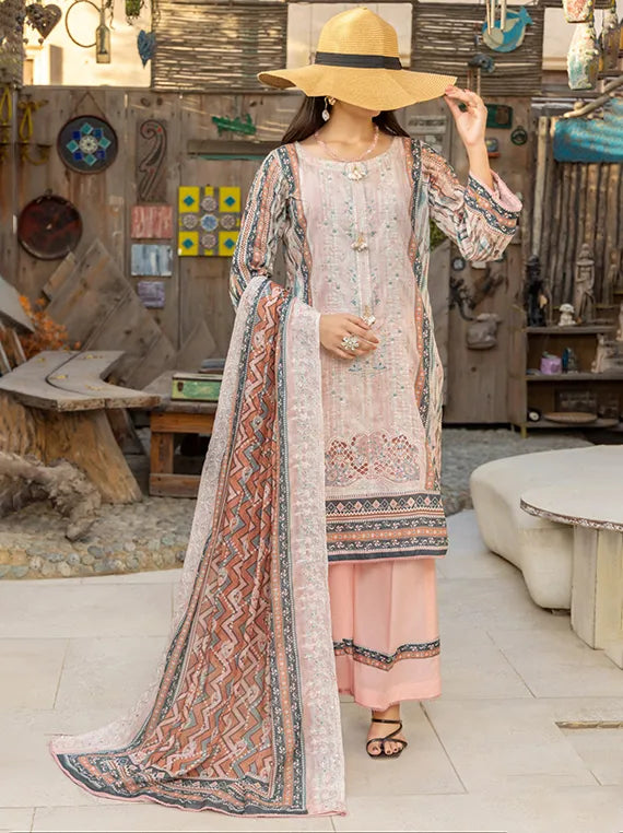 Aiman Manal Printed Embroidered Lawn Collection 2026 Vol-02 (D-02)