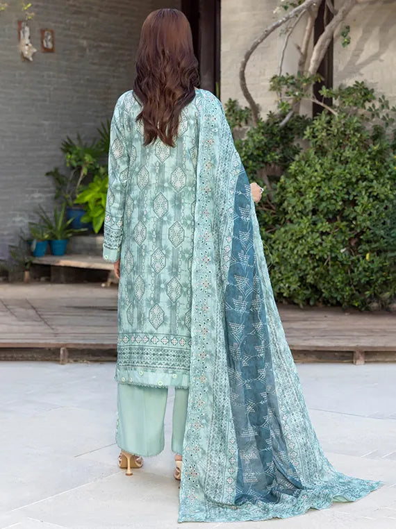 Aiman Manal Printed Embroidered Lawn Collection 2026 Vol-02 (D-03)