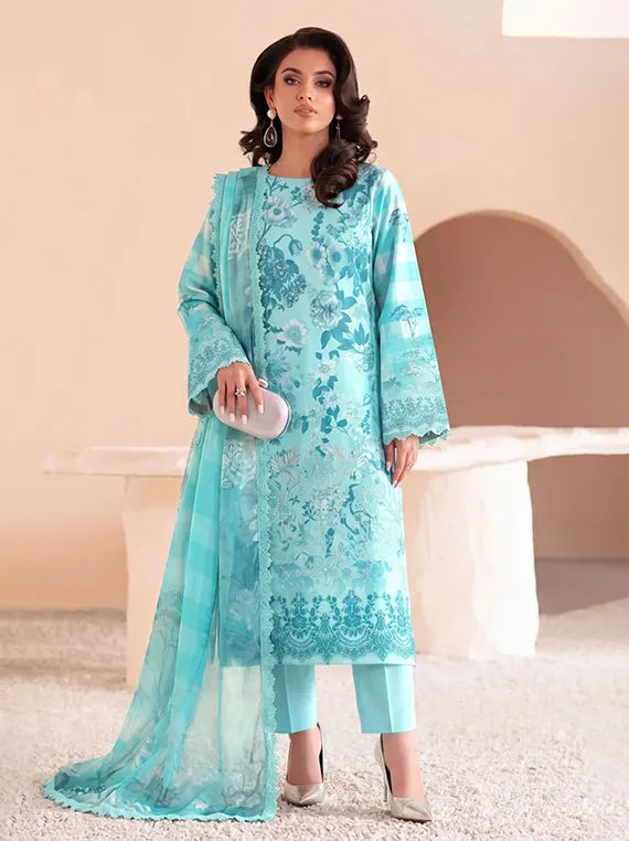 Aleena by Fantak Embroiderd Viscose Unstitched Collection'26 V-1011 (D-02)