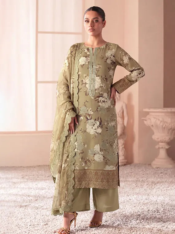 Aleena by Fantak Embroiderd Viscose Unstitched Collection'26 V-1011 (D-07)