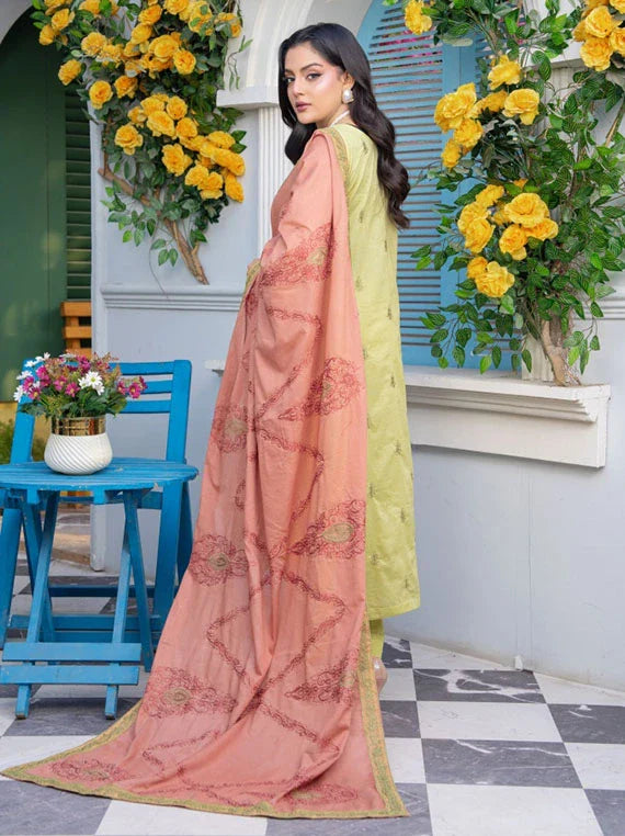 Alif Airjet Embroidered Fancy Lawn Collection 2026 Vol-52 (D-02)