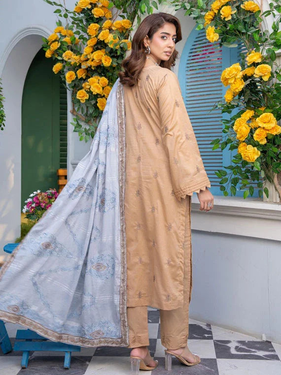 Alif Airjet Embroidered Fancy Lawn Collection 2026 Vol-52 (D-03)