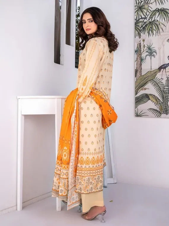 Alishba Classic Lawn Collection 2025 by Ravi Cloth (D-04)