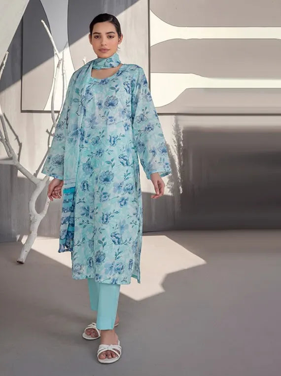 Alishba Printed Lawn Collection 2025 by Ravi Cloth (D-02)