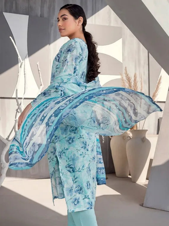 Alishba Printed Lawn Collection 2025 by Ravi Cloth (D-02)