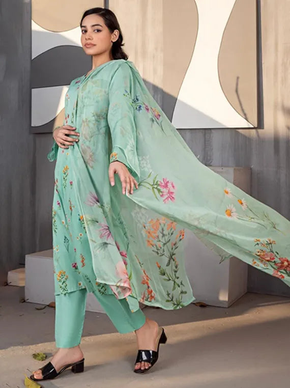 Alishba Printed Lawn Collection 2025 by Ravi Cloth (D-04)