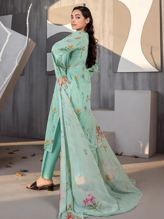 Alishba Printed Lawn Collection 2025 by Ravi Cloth (D-04)