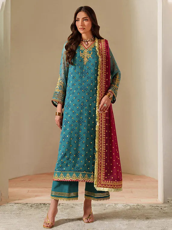 Alizeh Blooming Elegance Collection 2025 (2192-Elaira)