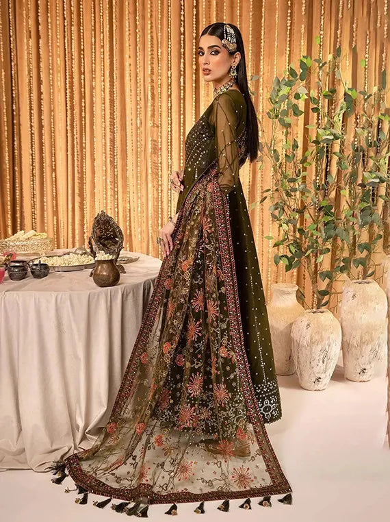 Alizeh Divine Luxe Collection 2025 (2163-Mahveen)