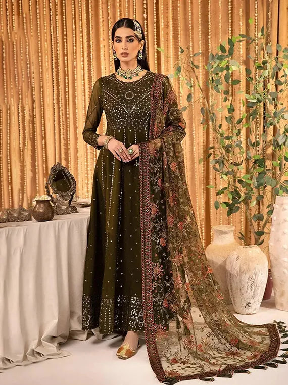 Alizeh Divine Luxe Collection 2025 (2163-Mahveen)