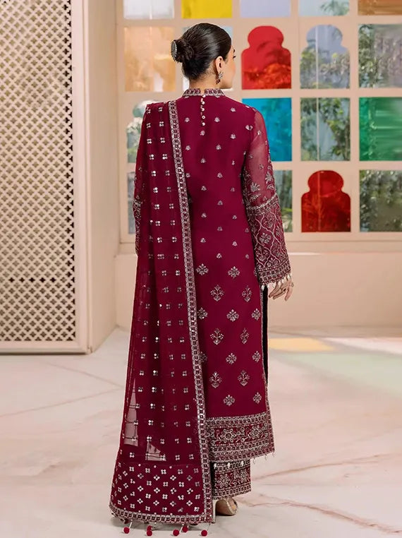 Alizeh Divine Luxe Collection 2025 (3011-Amaya Magenta)